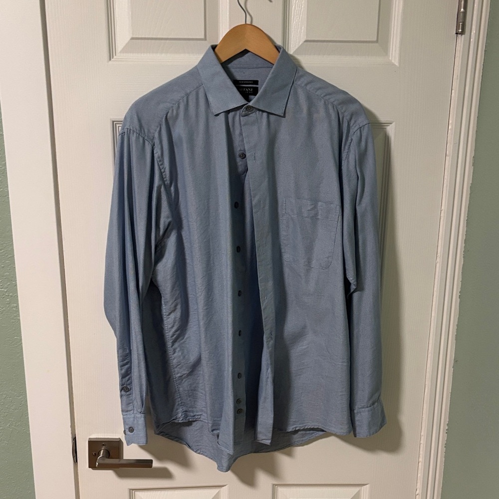 Alfani Sky Blue Men's Dress Shirt